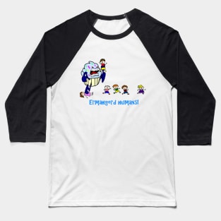 Ermahgerd Humans Killer Cupcake Baseball T-Shirt